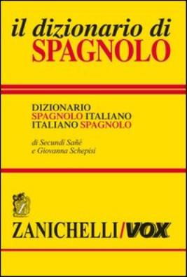 Dizionario di spagnolo rilegato bilingue