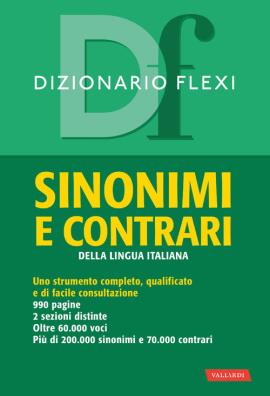 Dizionario flexi sinonimi e contrari della lingua italiana