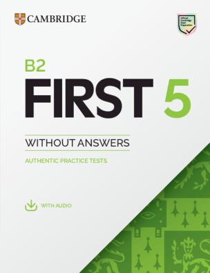 Cambridge b2 first student's book without answers 5