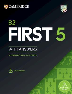 Cambridge b2 first student's book with answers 5