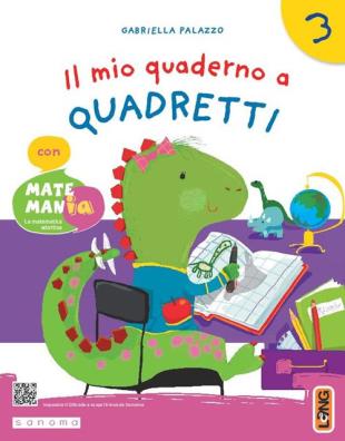 Il mio quaderno a quadretti con matemania 3